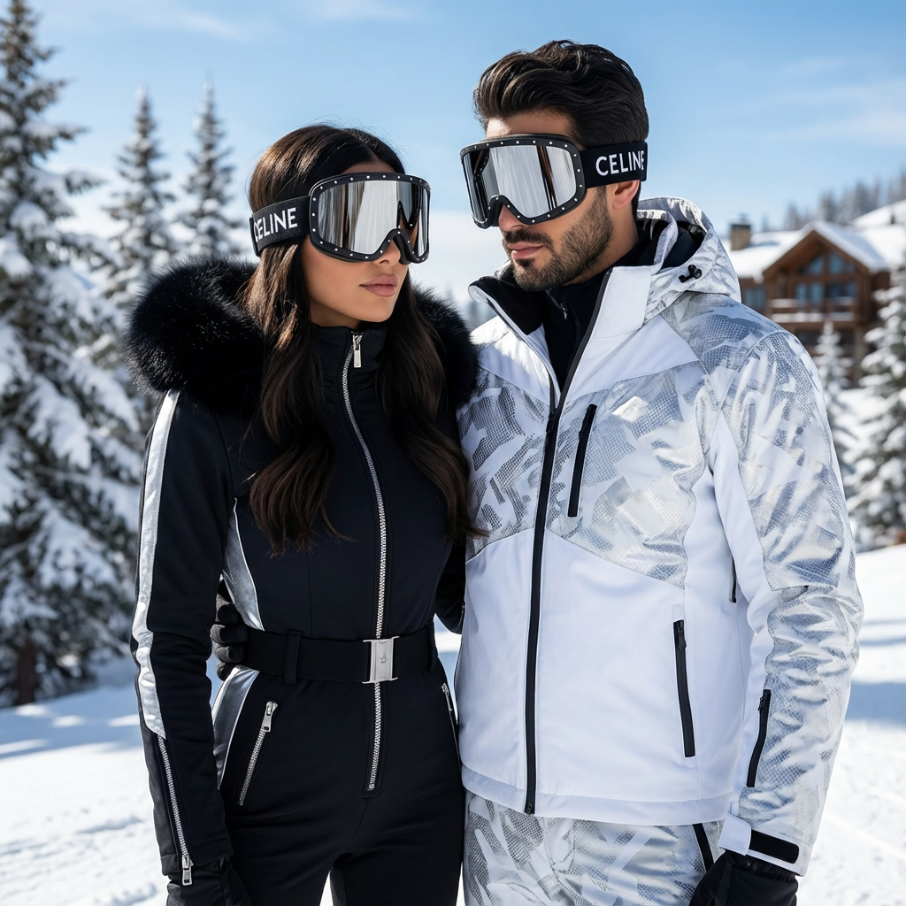 CELINE SKI MASK - Black Mirror