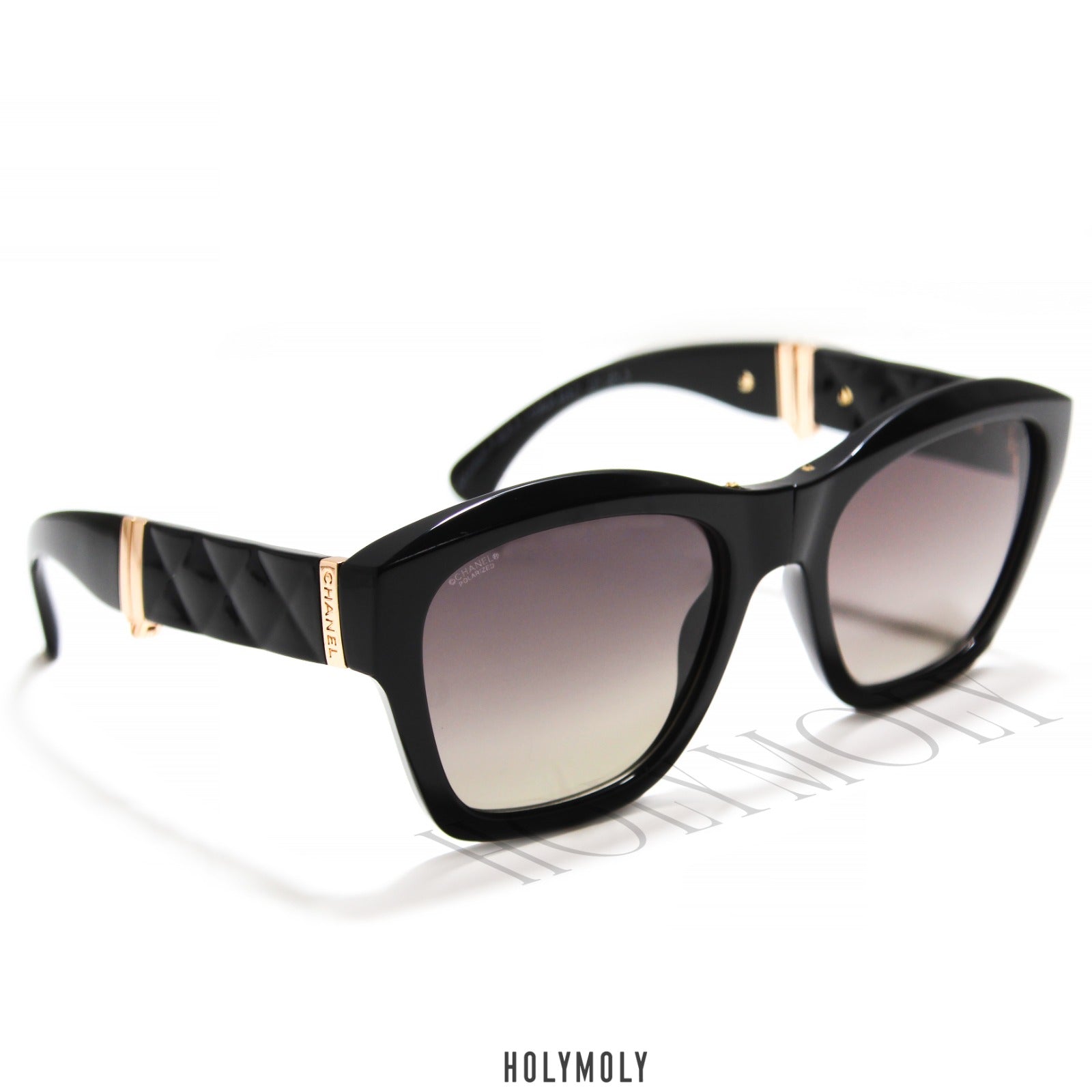 CHANEL SQUARE SUNGLASSES 6055-B || HolyMoly