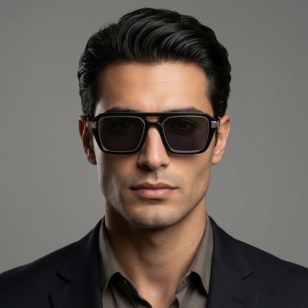 Louis Vuitton LV Legacy Pilot Square Sunglasses || HolyMoly