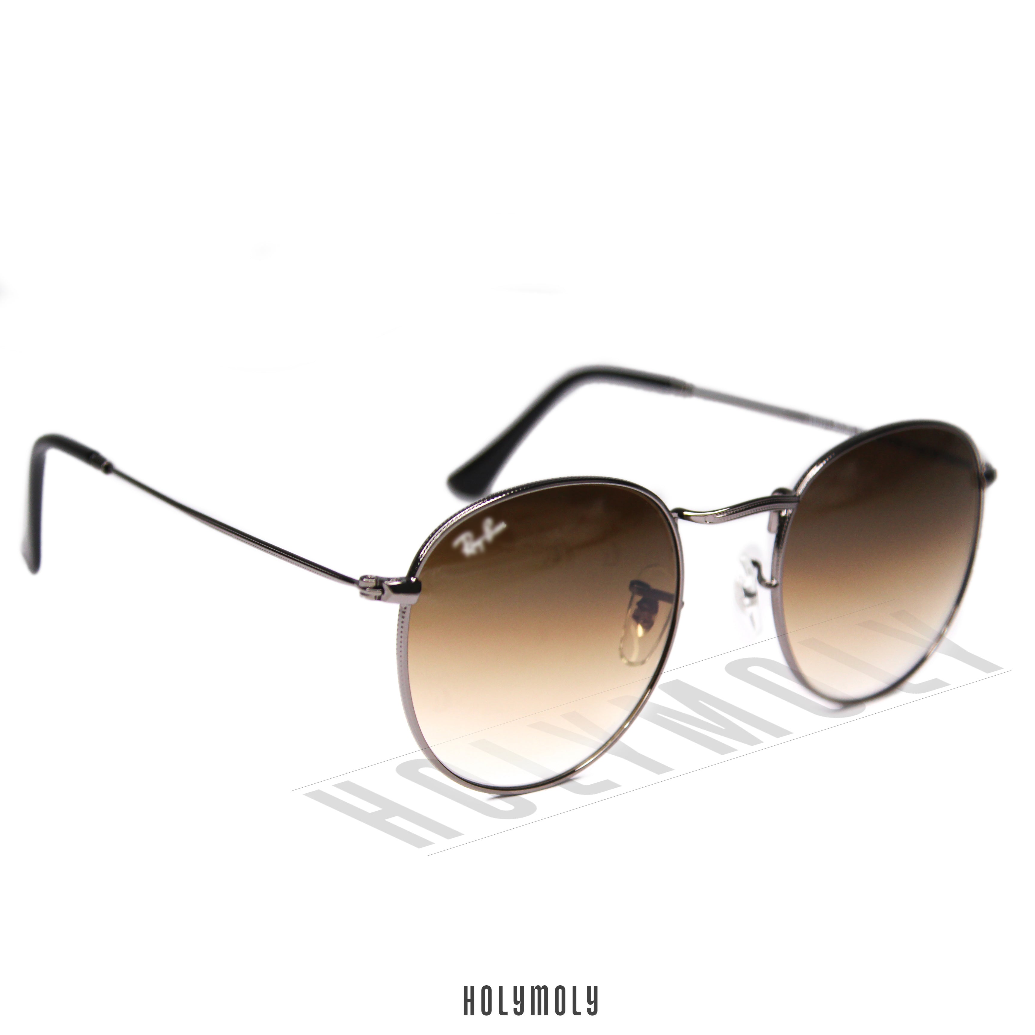 RB3447 Round Metal Sunglasses