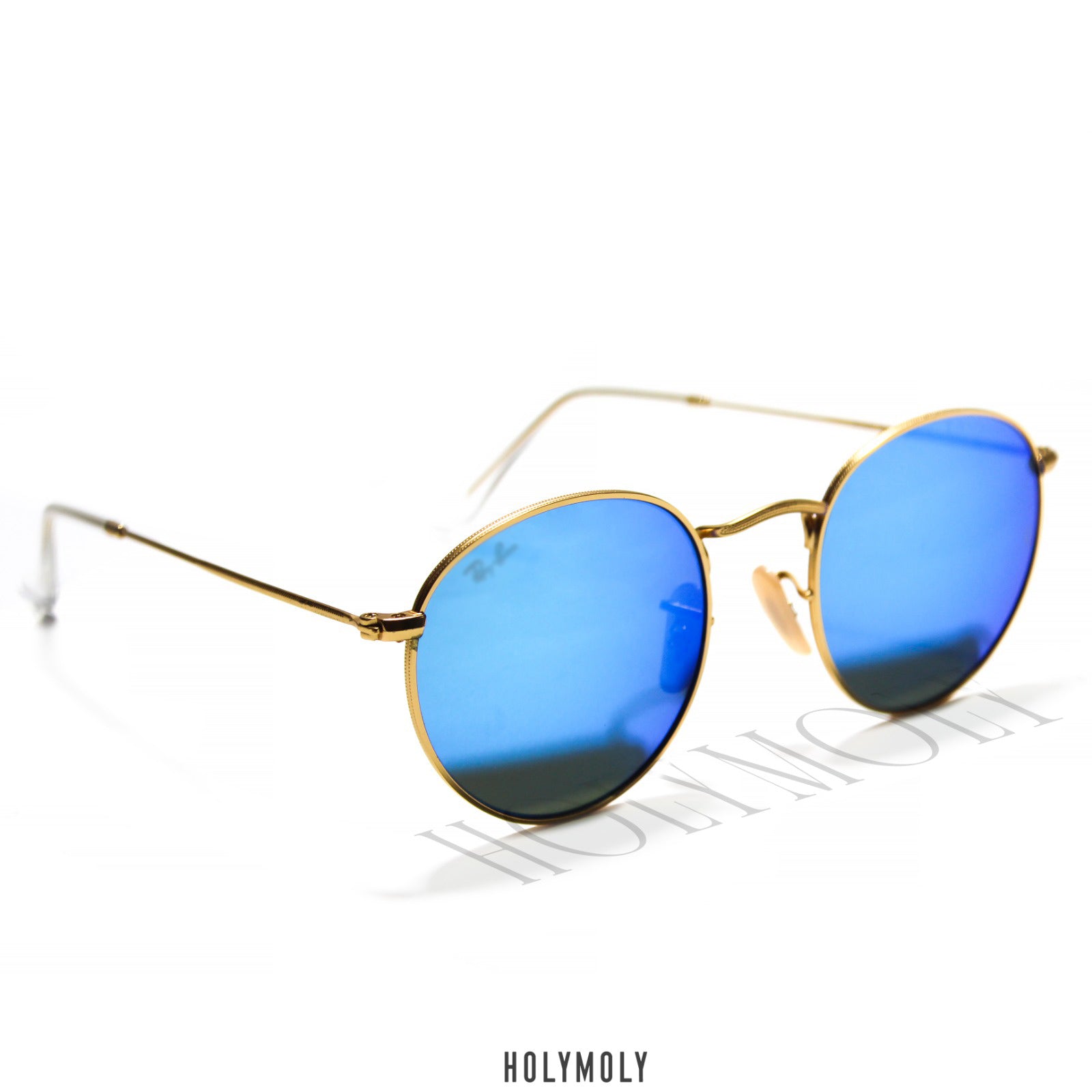 RB3447 Round Metal Sunglasses