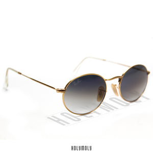 RB3547 Oval Metal Sunglasses