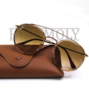 RB3647N Round Double Bridge Sunglasses