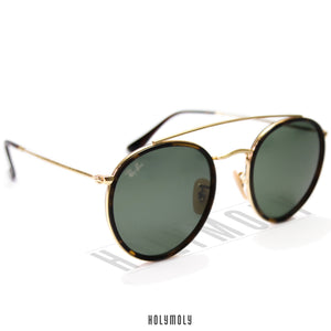 RB3647N Round Double Bridge Sunglasses