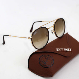 RB3647N Round Double Bridge Sunglasses