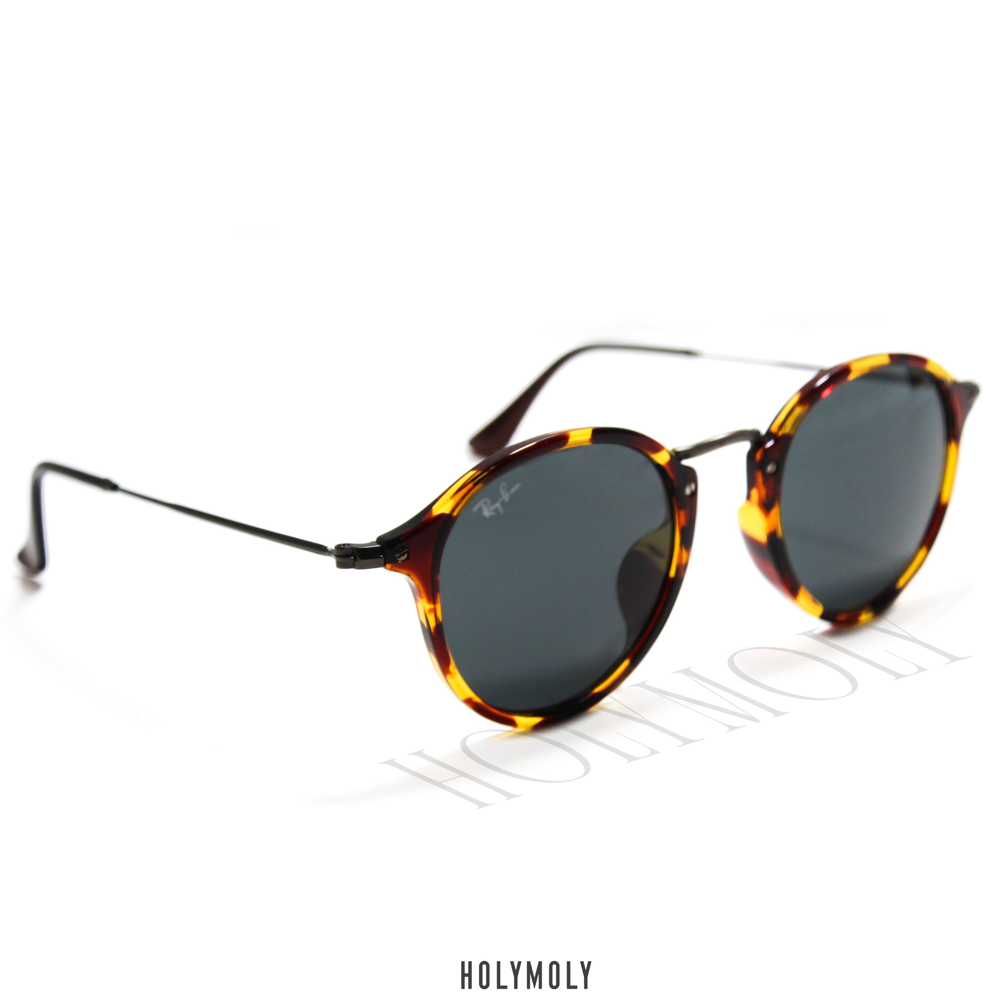 RayBan 2447 round fleck sunglasses