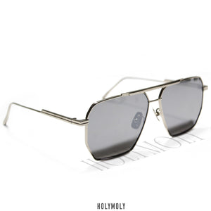 Bottega Veneta Eyewear square-frame aviator sunglasses