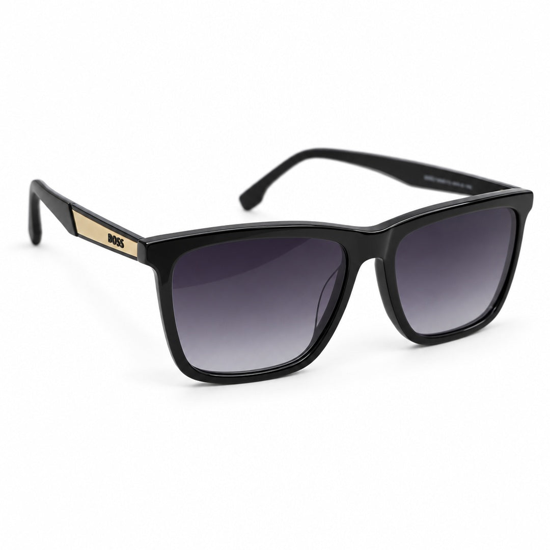 Hugo Boss Square Sunglasses Sunglasses – Black Gradient