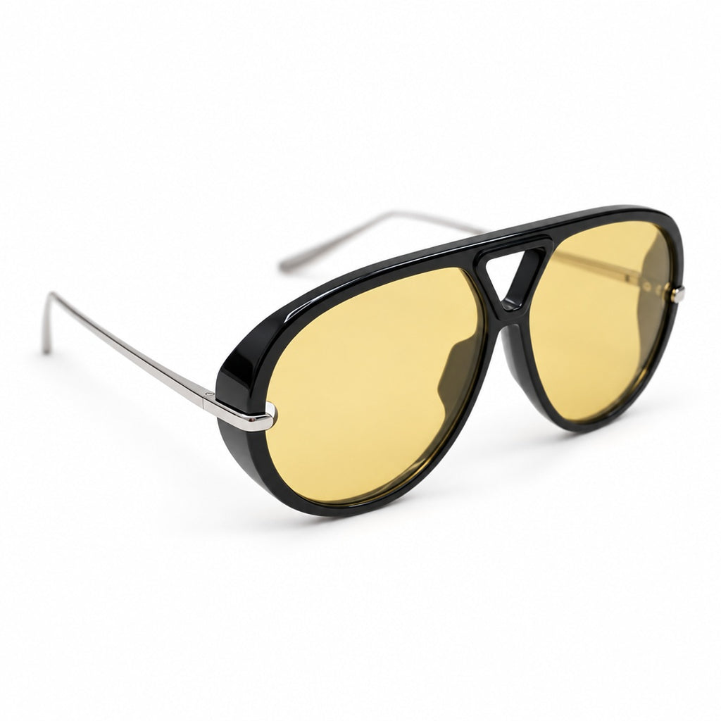 Bottega Veneta BV1273S Sunglasses – Black Yellow