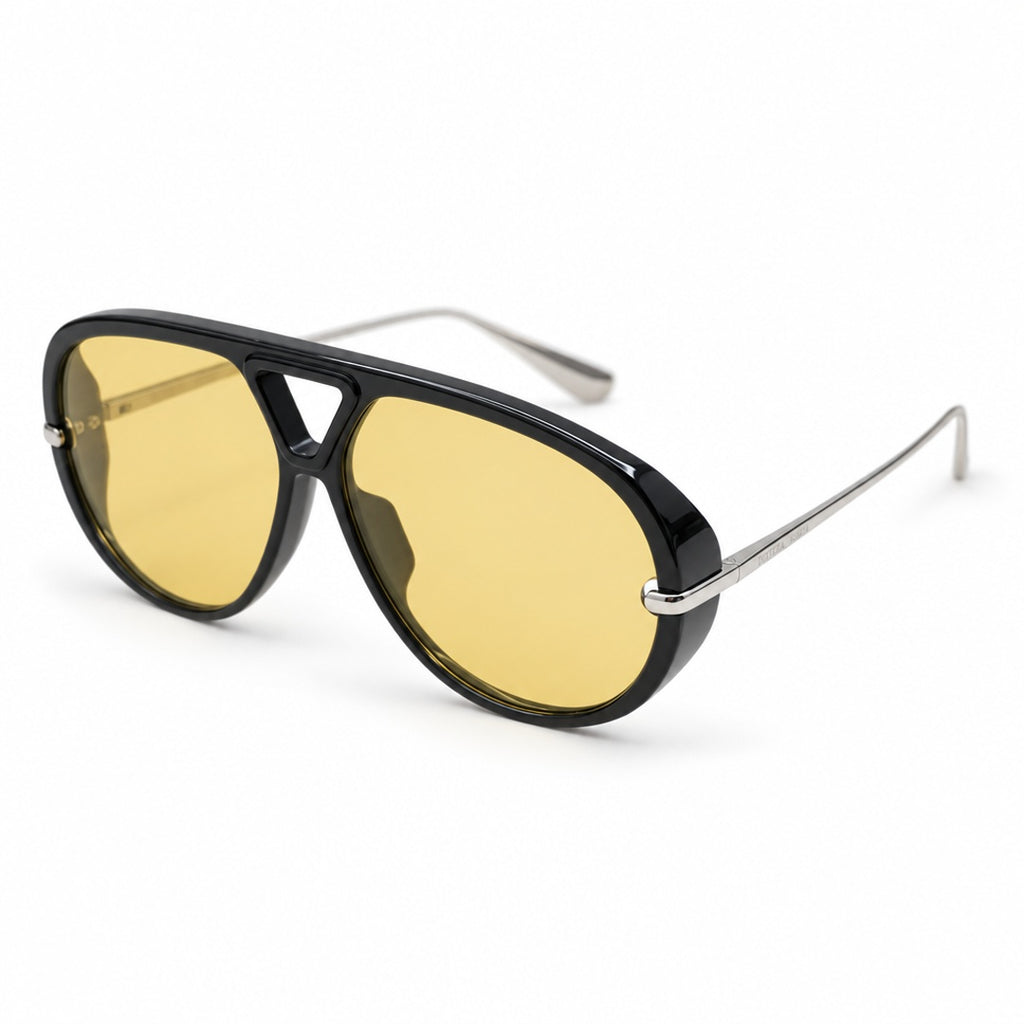 Bottega Veneta BV1273S Sunglasses – Black Yellow