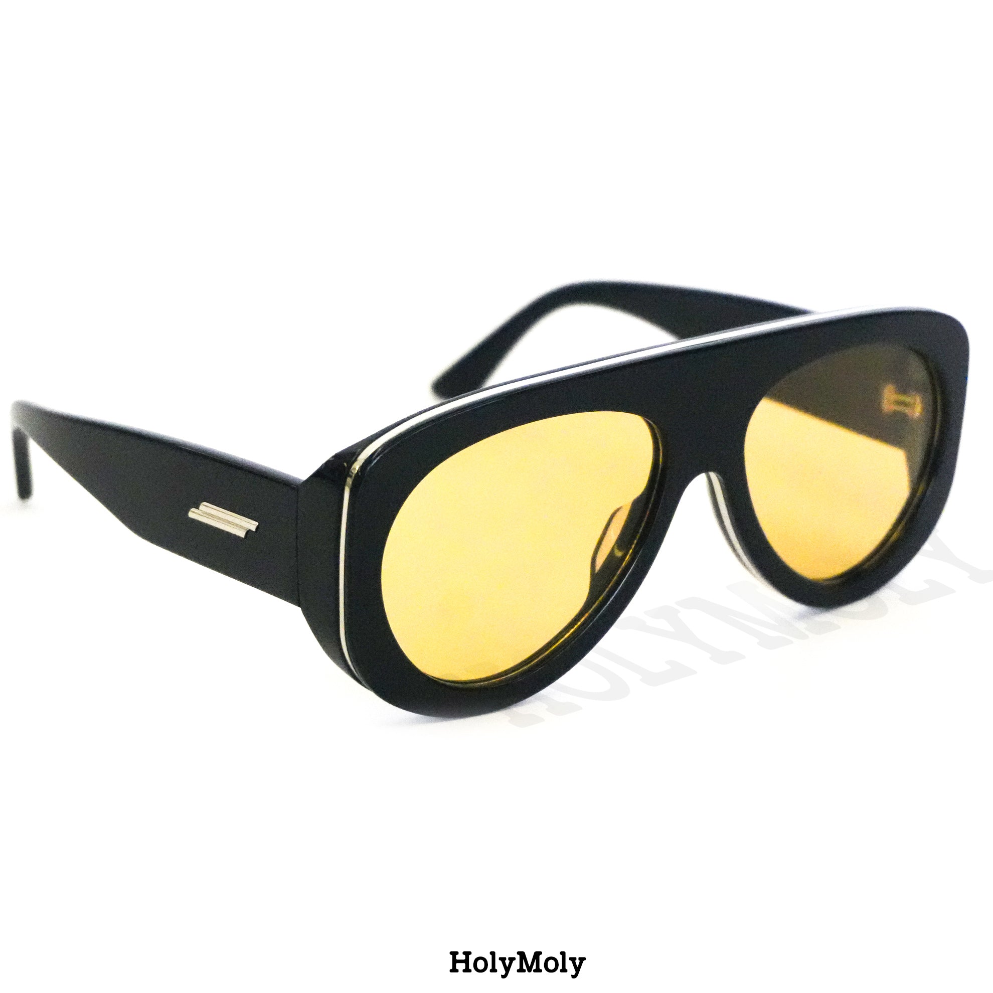 【関税＆送料込み】Bottega Veneta Bv1362S Sunglasses BV1362S Bottega Veneta Pilot Sunglasses 004 Shiny Black