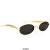 Bottega Veneta Sardine Oval Sunglasses