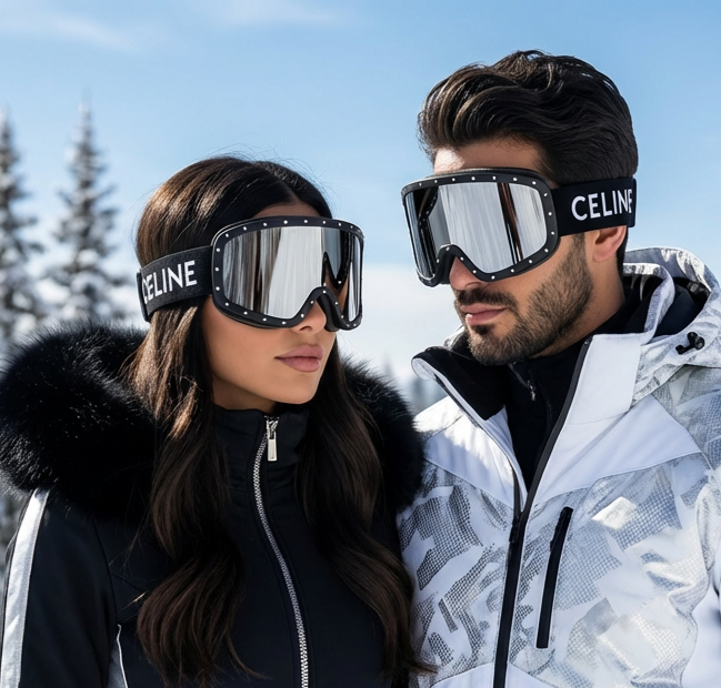 CELINE SKI MASK - Black Mirror