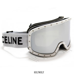 CELINE SKI MASK - Silver Mirror