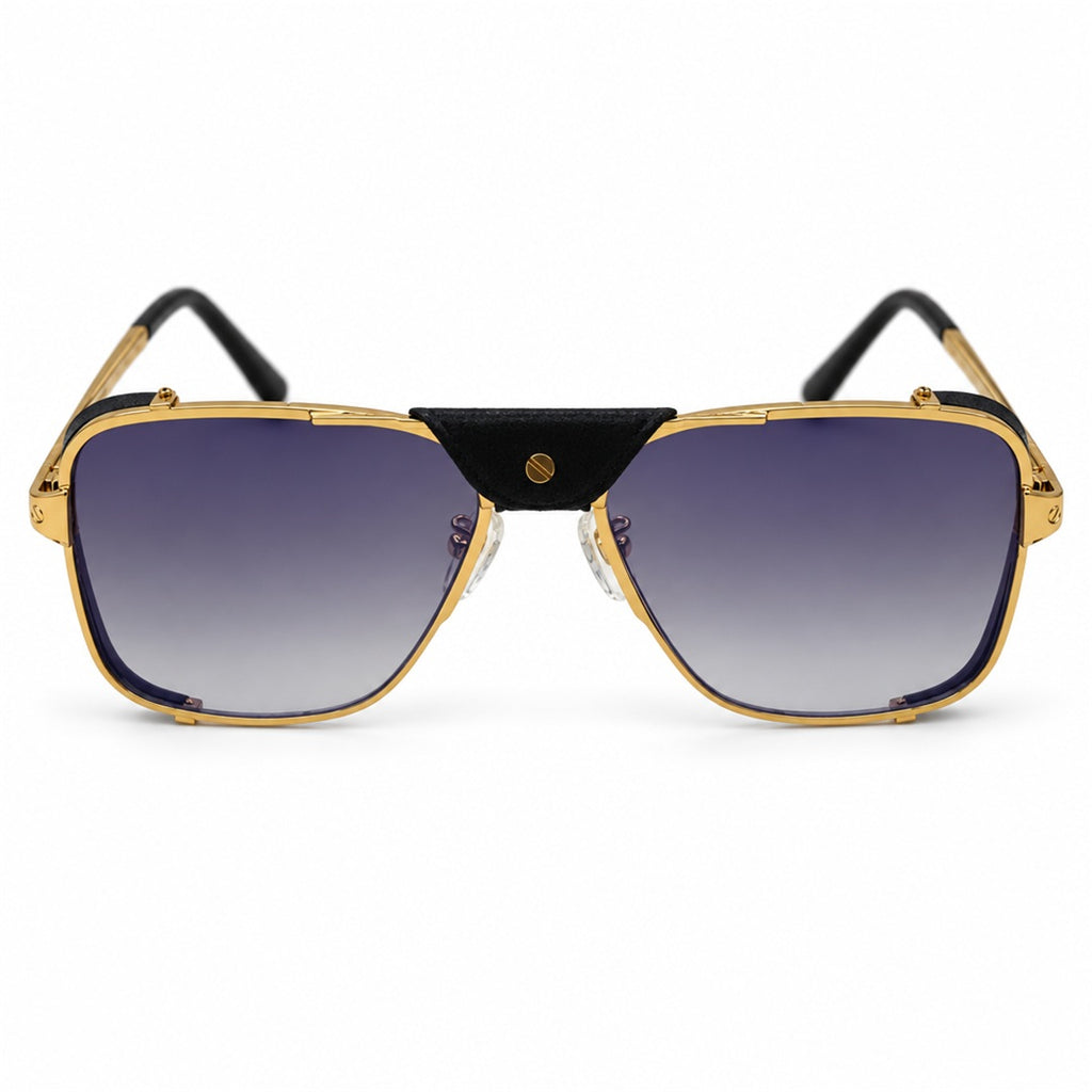 Cartier CT0297S Sunglasses – Gold Purple Gradient