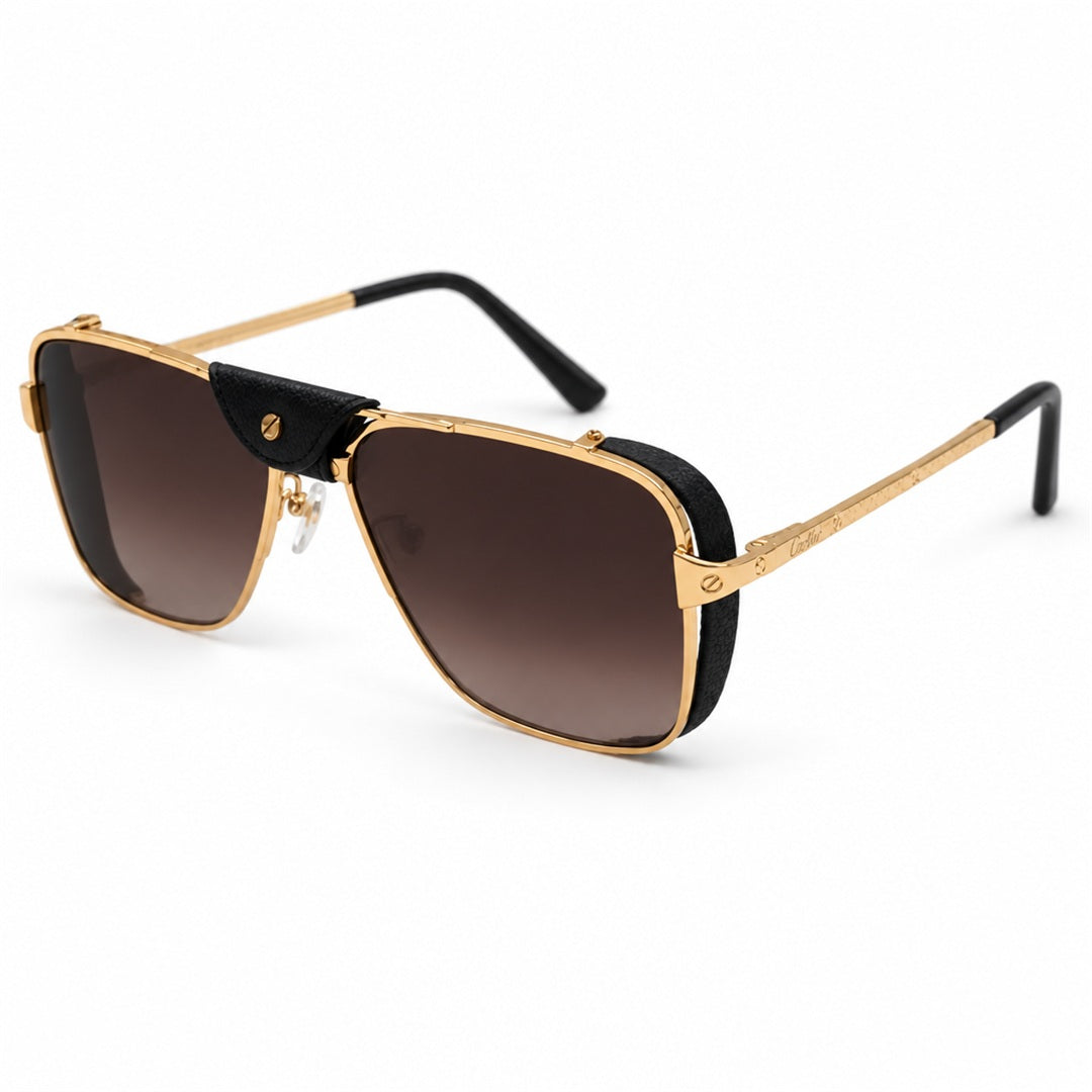 Cartier CT0297S Sunglasses – Gold Brown Gradient