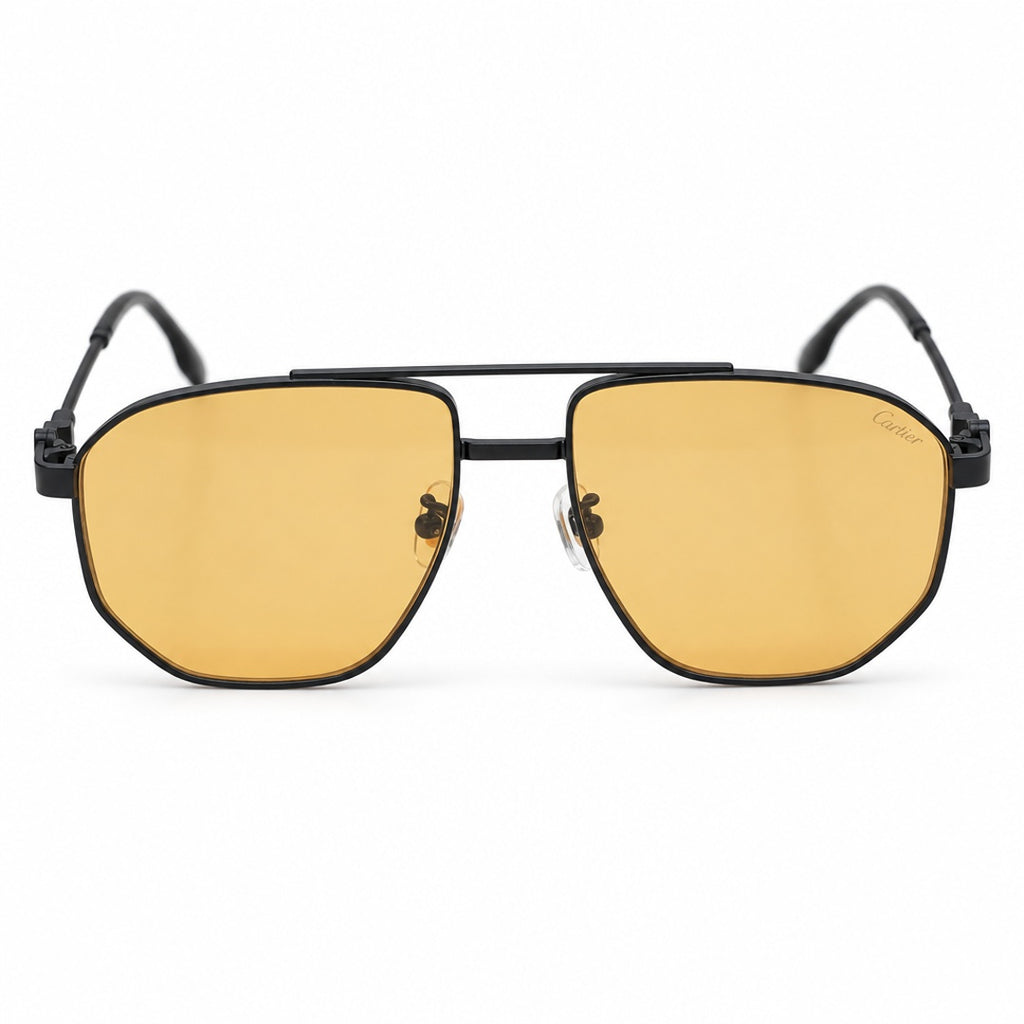 Cartier CT0424S Sunglasses – Black Yellow