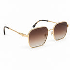 Cartier Santos Square Sunglasses Sunglasses – Gold Brown Gradient