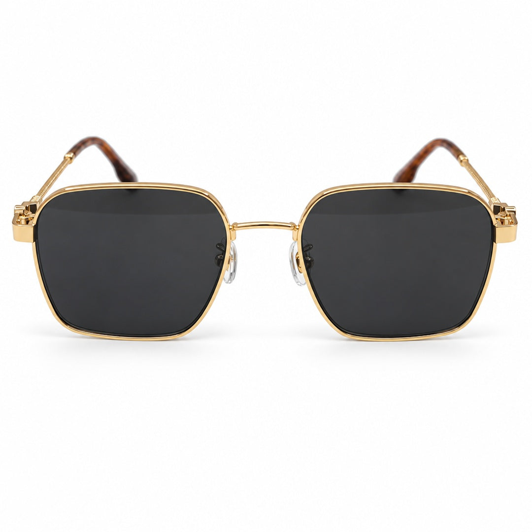 Cartier Santos Square Sunglasses Sunglasses – Gold Black