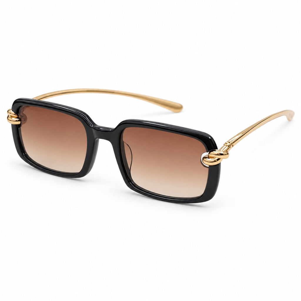 Cartier Trinity Sunglasses Sunglasses – Black Brown Gradient