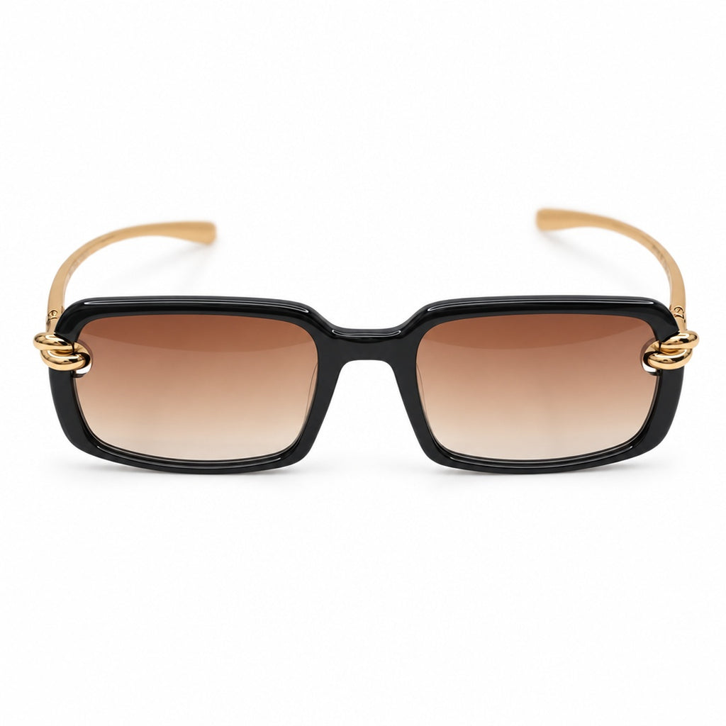 Cartier Trinity Sunglasses Sunglasses – Black Brown Gradient