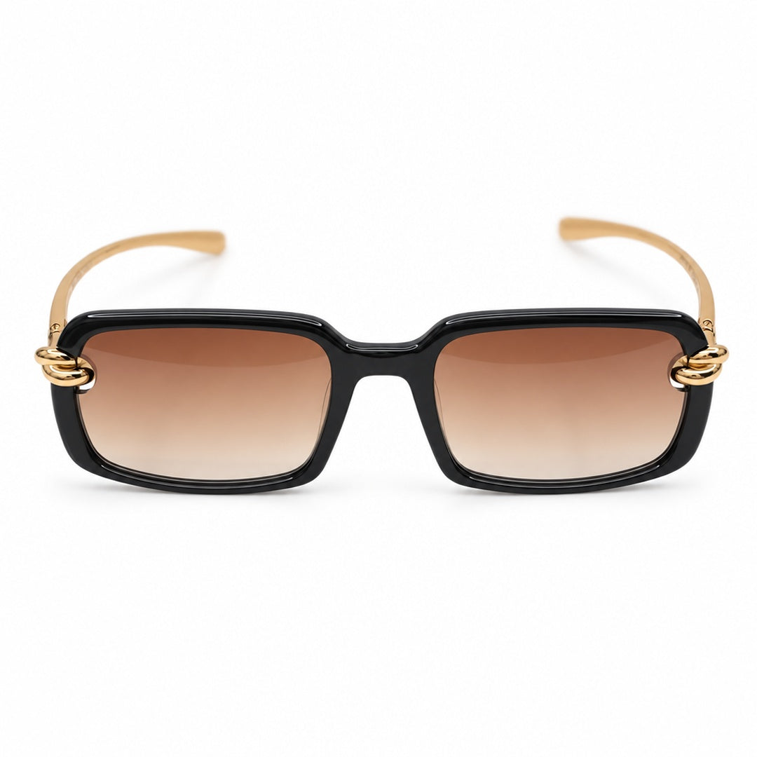 Cartier Trinity Sunglasses Sunglasses – Black Brown Gradient