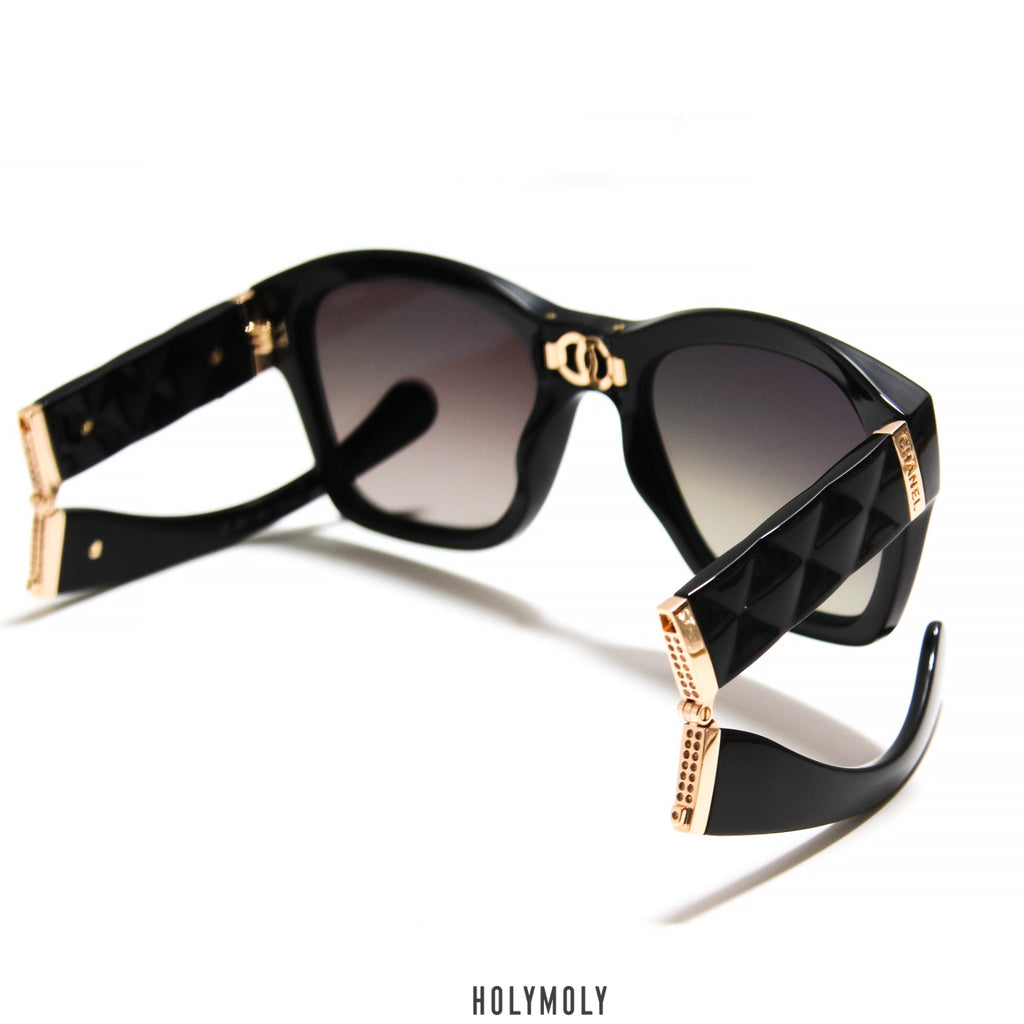 CHANEL SQUARE SUNGLASSES 6055-B