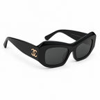Chanel Rectangle CC Sunglasses Sunglasses – Black