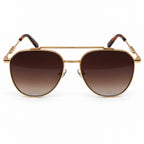 Dolce & Gabbana DG2296 Sunglasses – Gold Brown Gradient