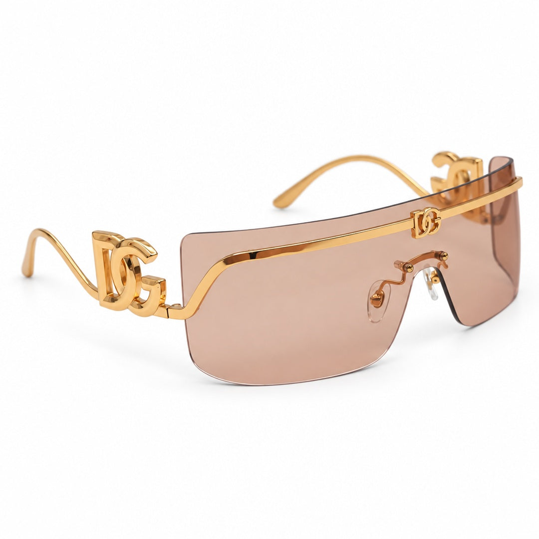 Dolce & Gabbana DG2320 Sunglasses – Gold Pink
