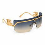 Dolce & Gabbana DG2320 Sunglasses – Gold Blue Gradient