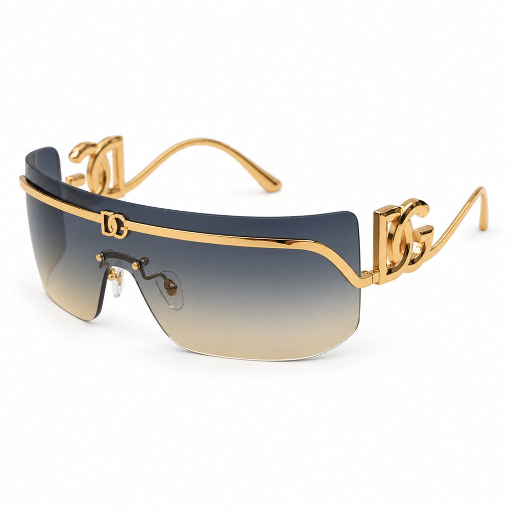 Dolce & Gabbana DG2320 Sunglasses – Gold Blue Gradient