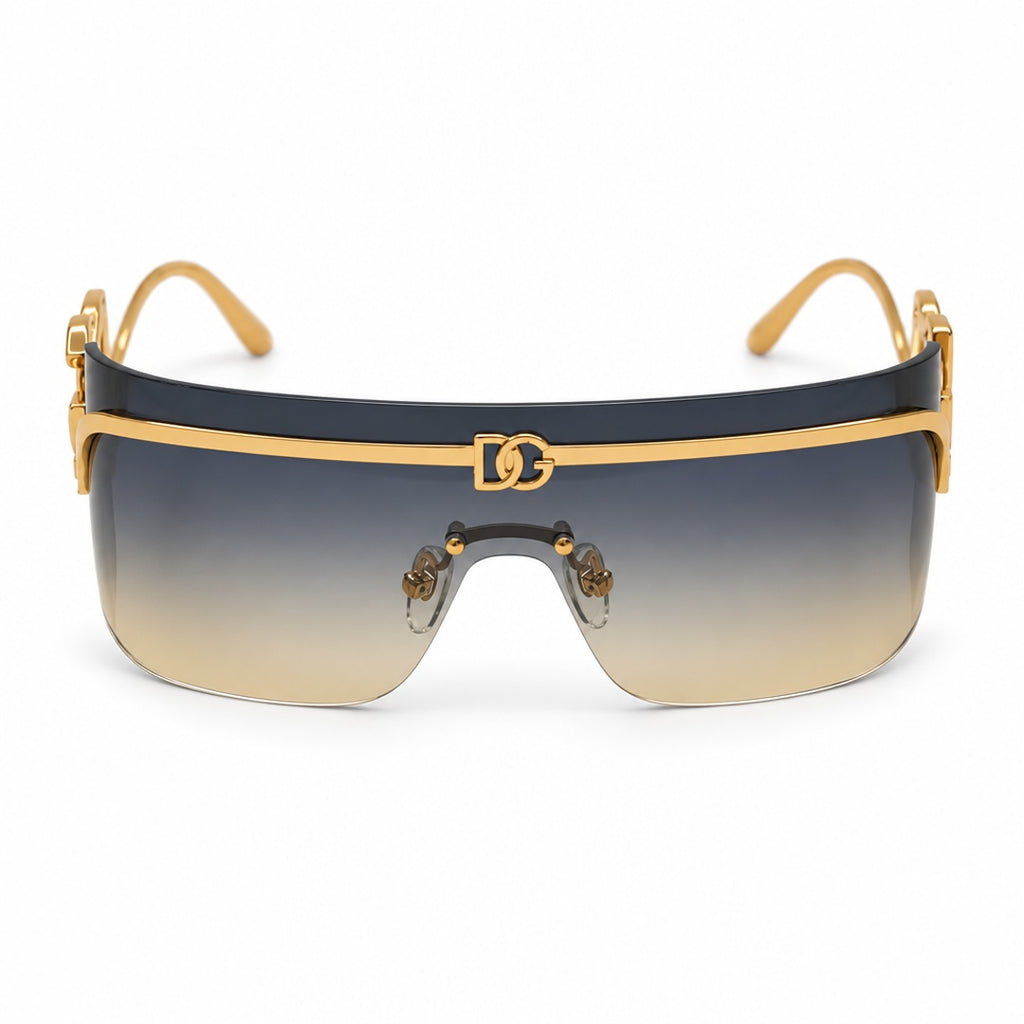 Dolce & Gabbana DG2320 Sunglasses – Gold Blue Gradient