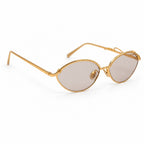 Dior Bow B1U Sunglasses – Gold Pink