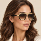 DITA INTRACRAFT Gold Brown Gradient on model