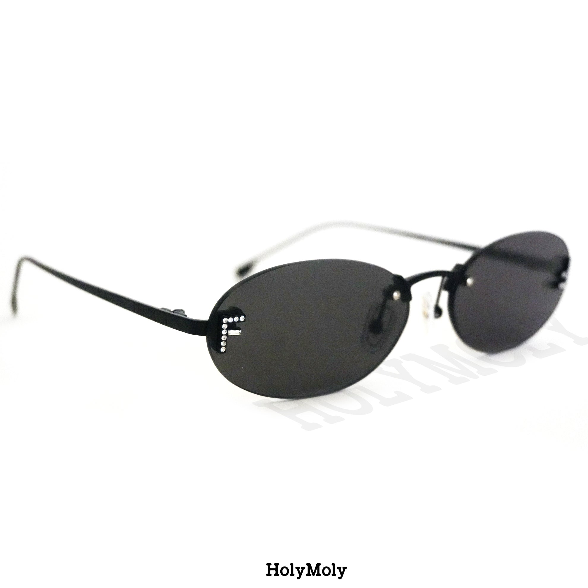 Fendi Rimless Oval sunglasses || HolyMoly
