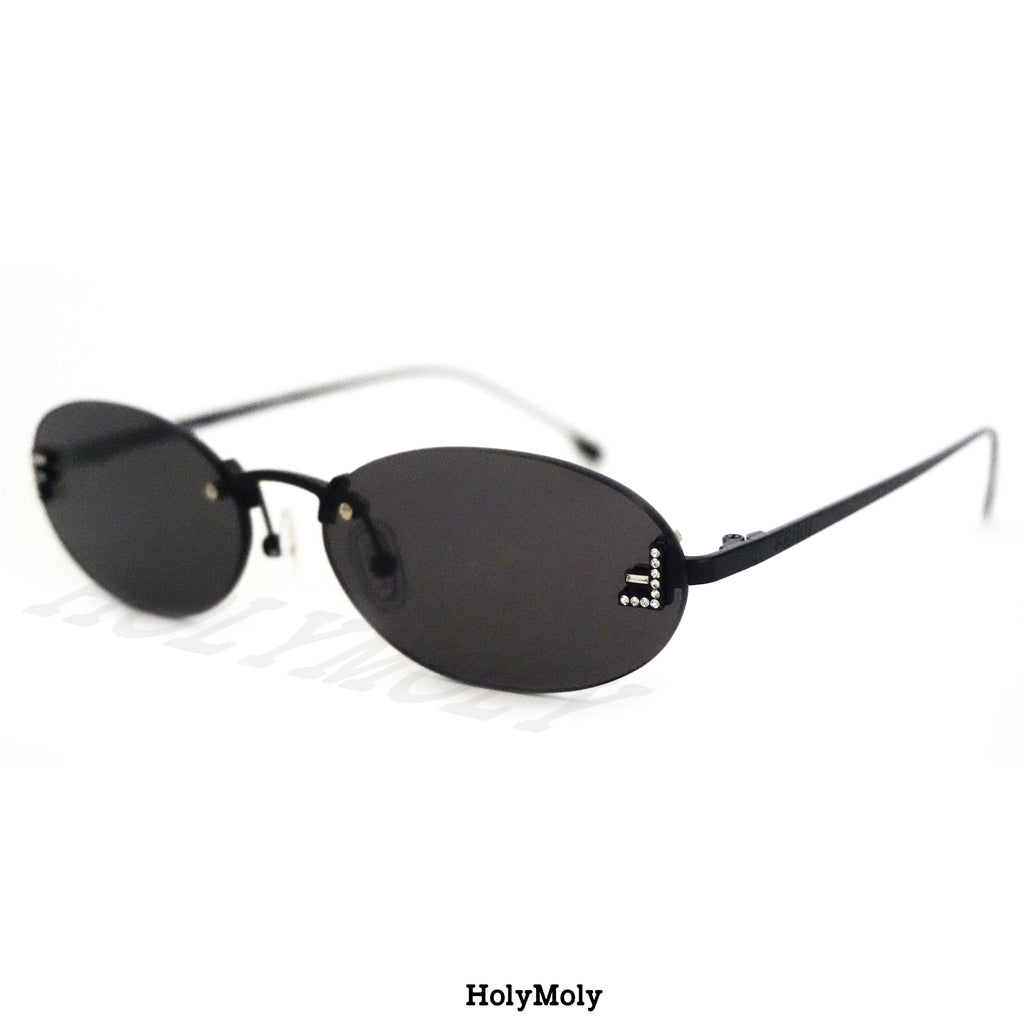 Fendi Rimless Oval sunglasses