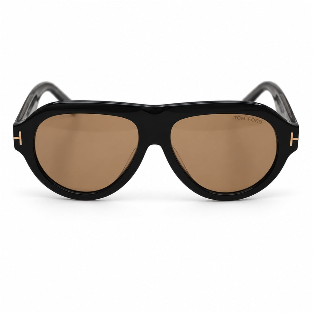 Tom Ford FT1225 Sunglasses – Black Brown