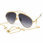 Gucci GG1087S Sunglasses – Gold Black Gradient