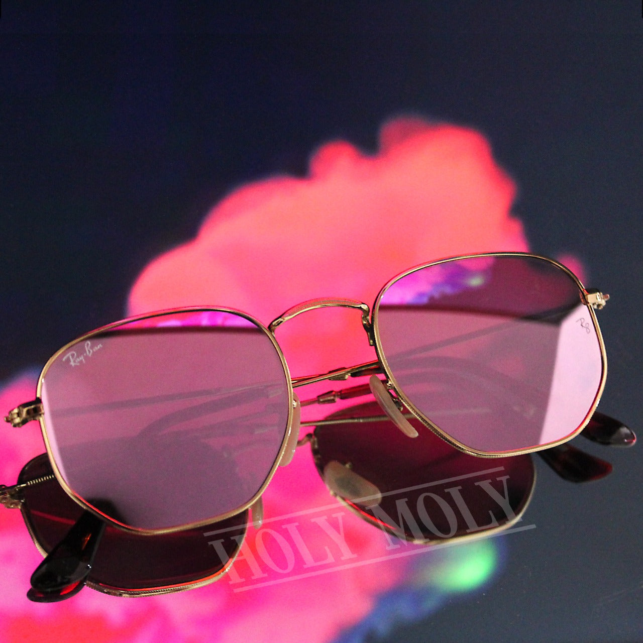 Ray-Ban 3548N Hexagonal Sunglasses