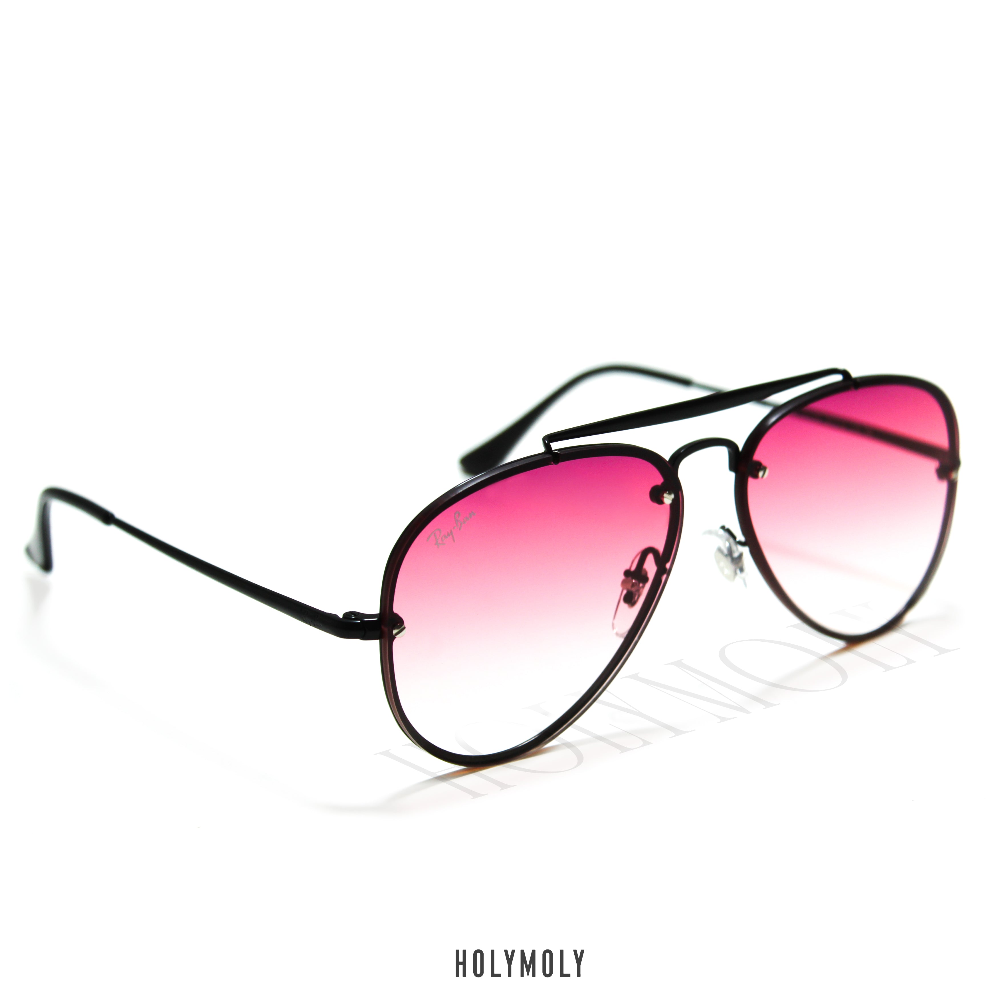 Ray ban blaze aviator pink online