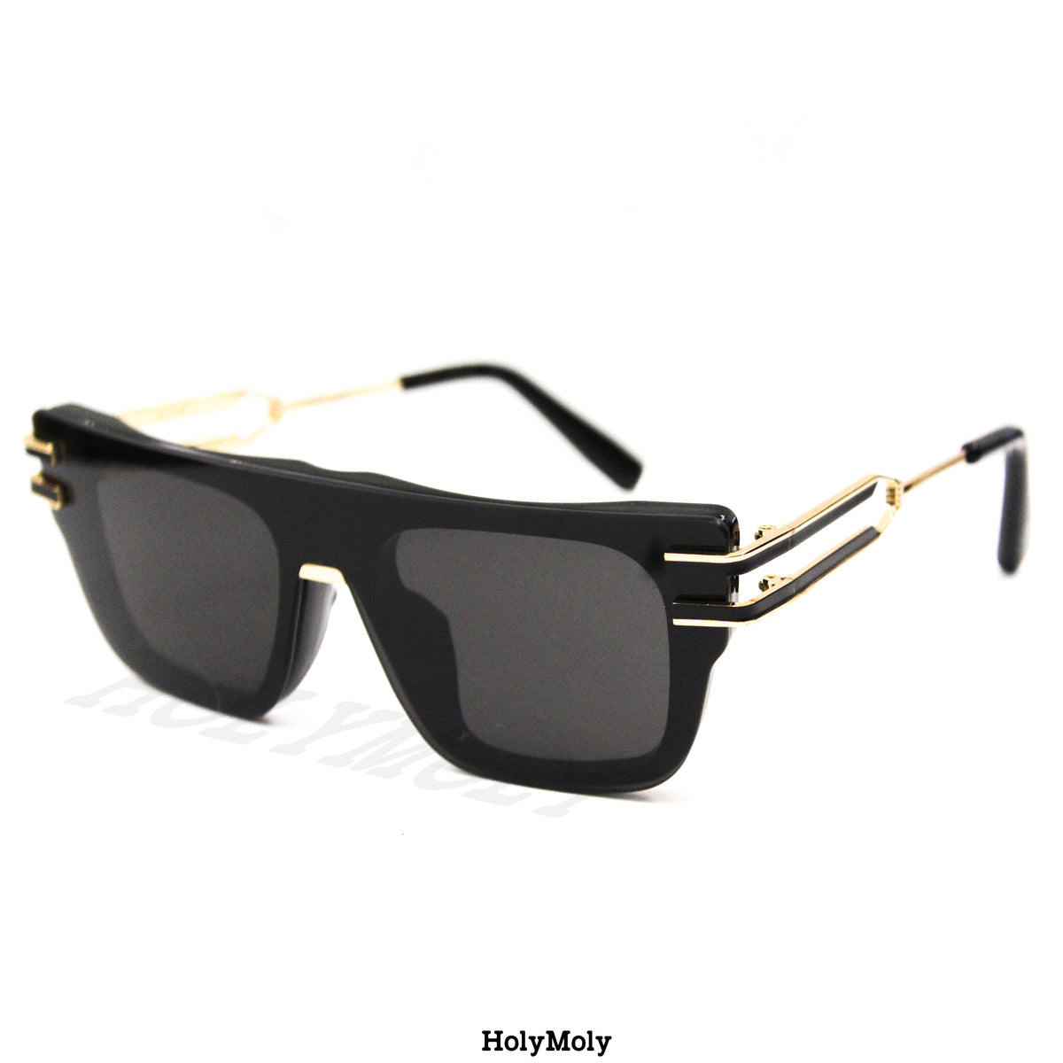 Balmain Soldat - Premium Metal Aviator Sunglasses for Men & Women - 100% UV Protection