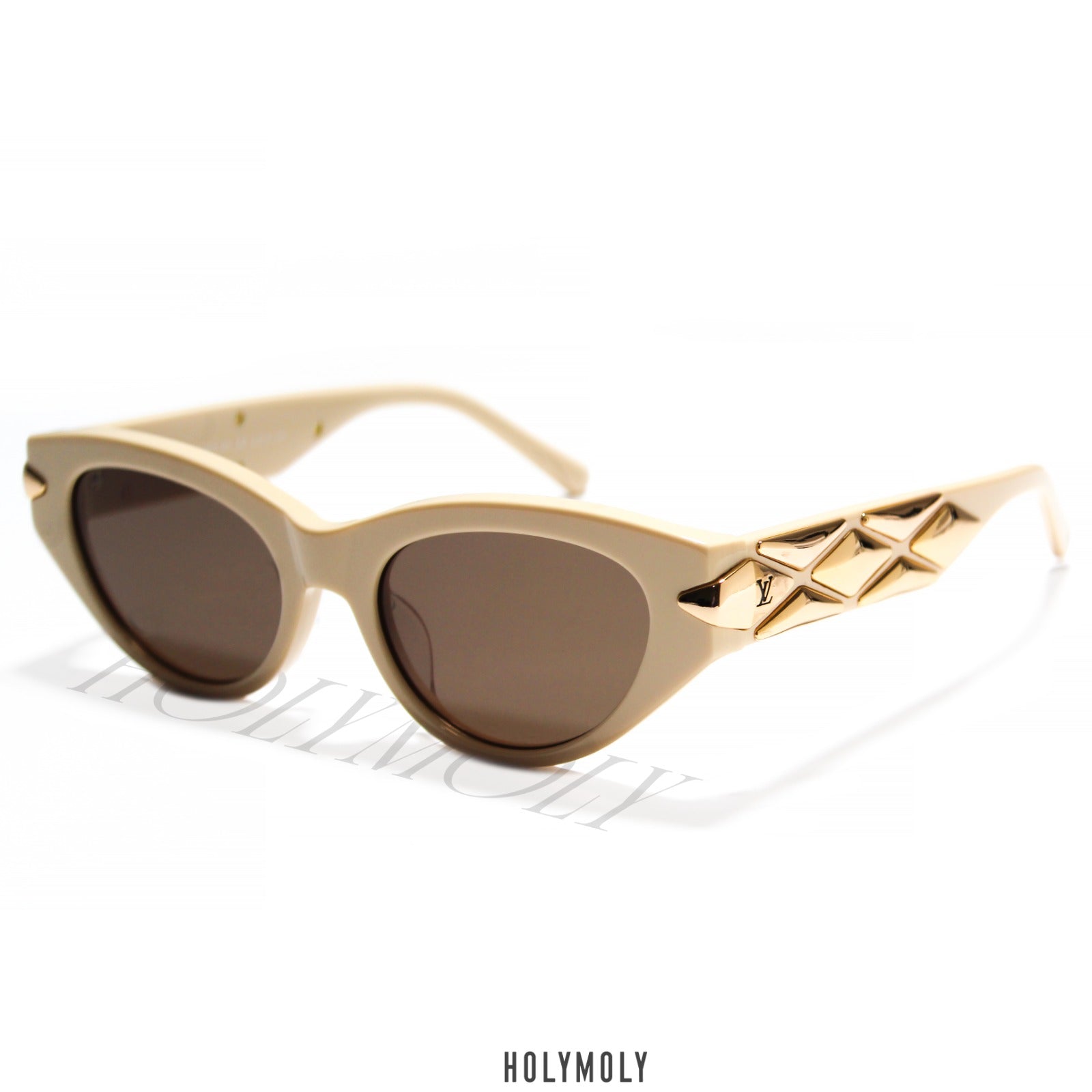 Louis Vuitton LV Malletage Cat Eye Sunglasses Black Acetate & Metal. Size W