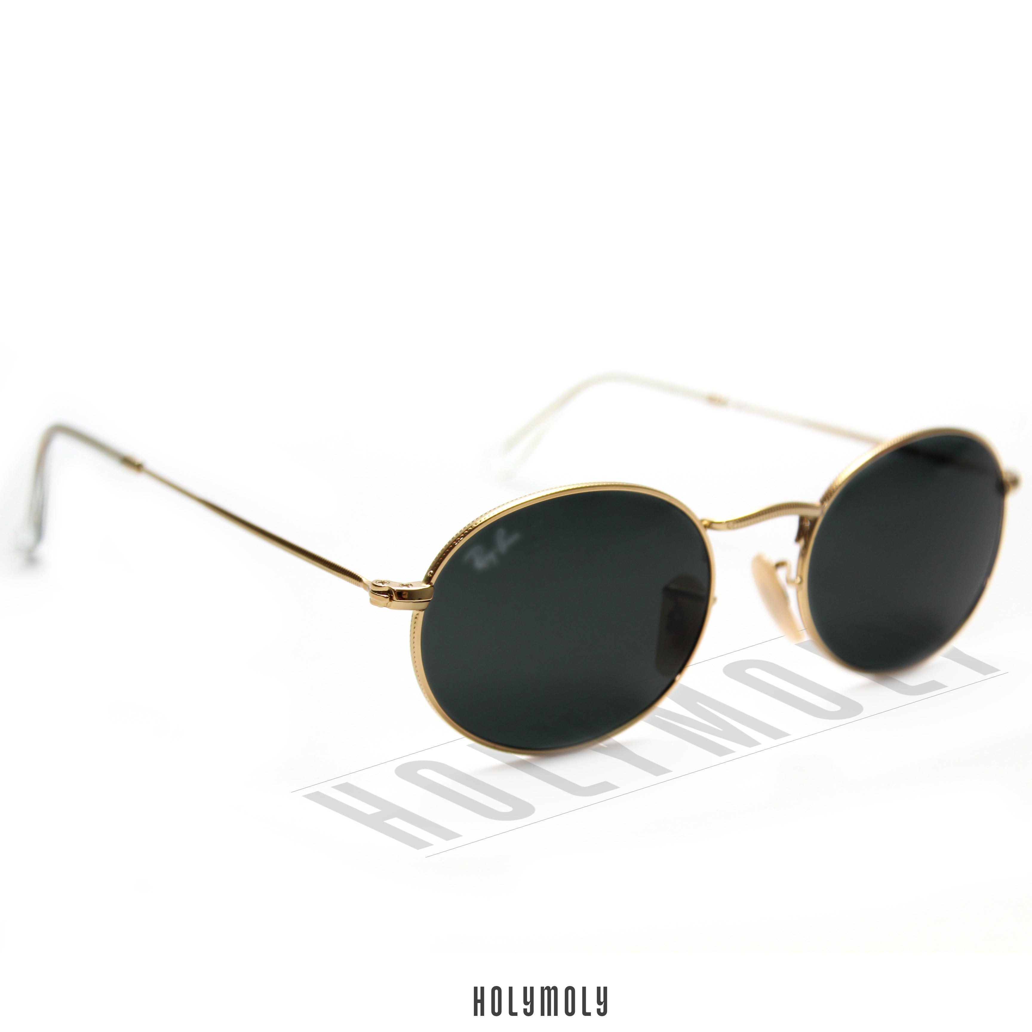RB3547 Oval Metal Sunglasses