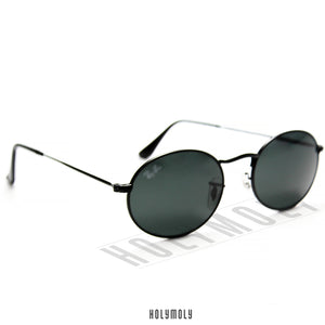 RB3547 Oval Metal Sunglasses