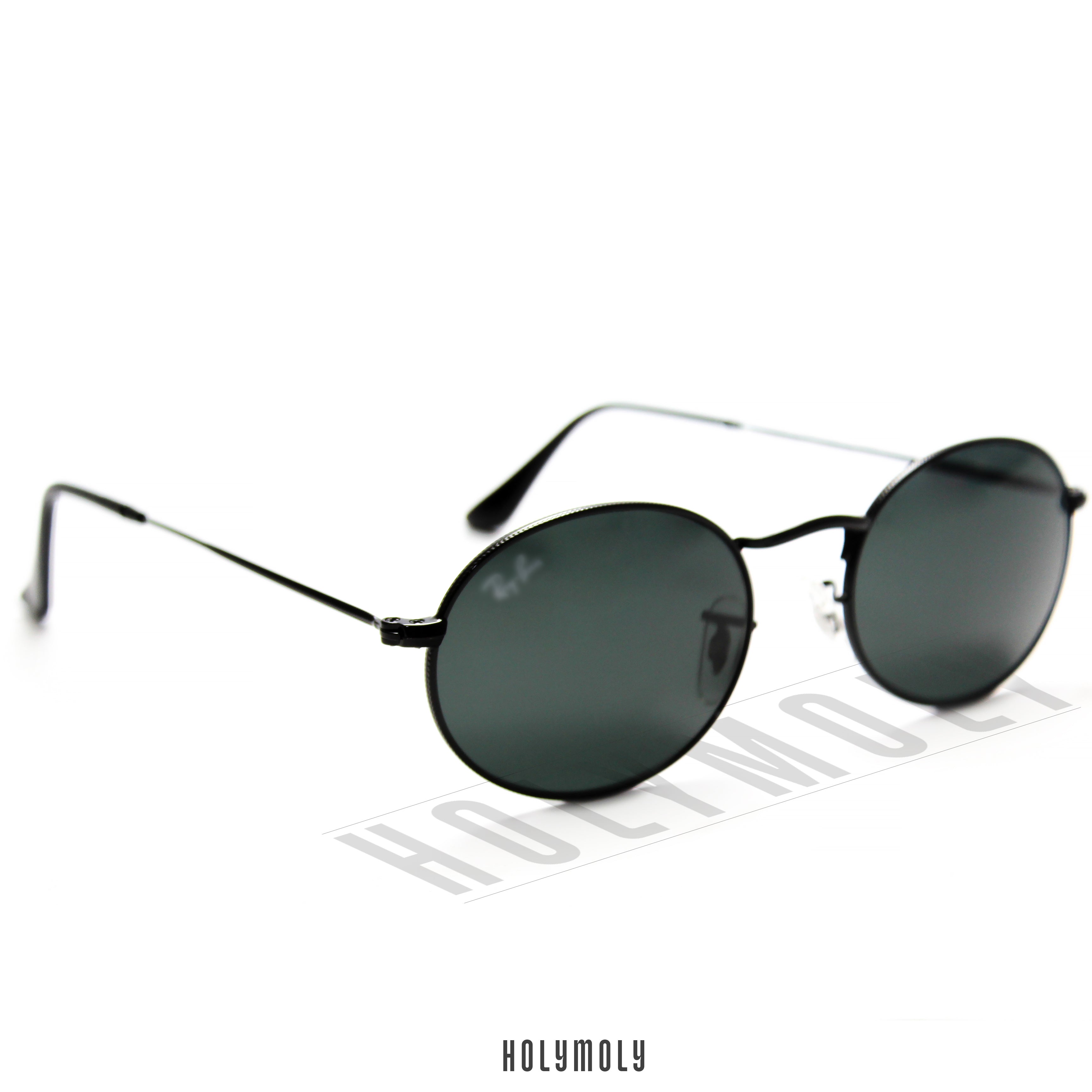 RB3547 Oval Metal Sunglasses
