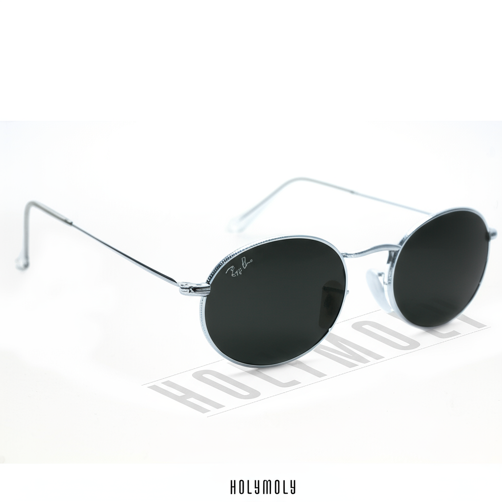 RB3547 Oval Metal Sunglasses
