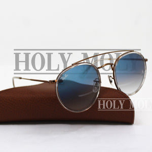 RayBan 3647N round double bridge sunglasses