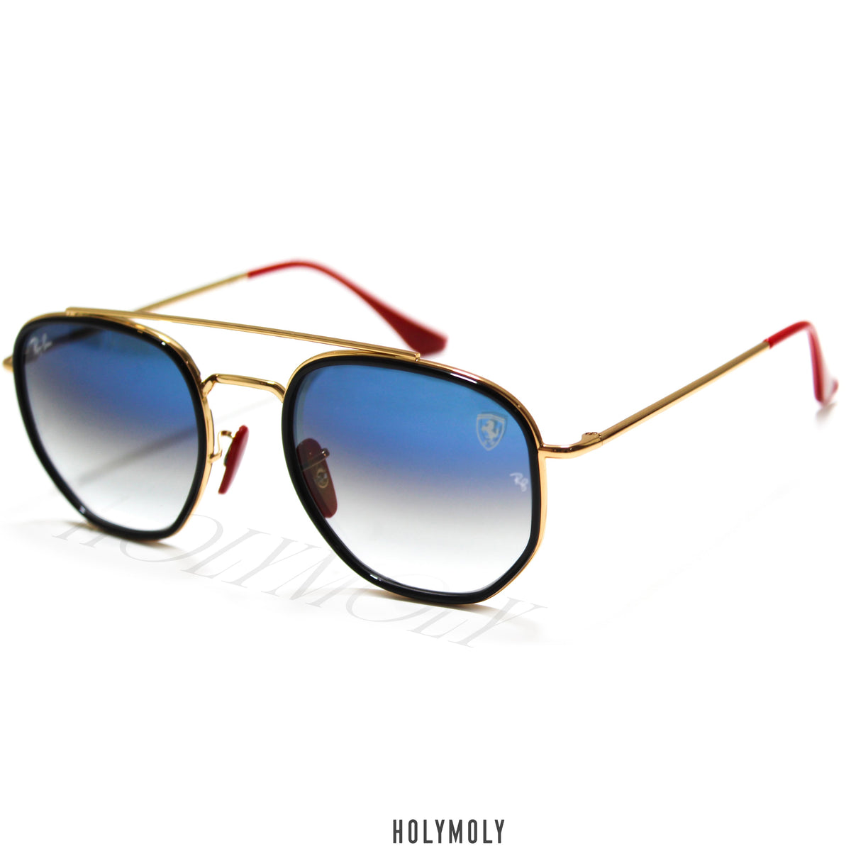 Ray-Ban 3748M Scuderia Ferrari Collection Sunglasses