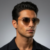 Ray-Ban Round Double Bridge Titanium RB8147